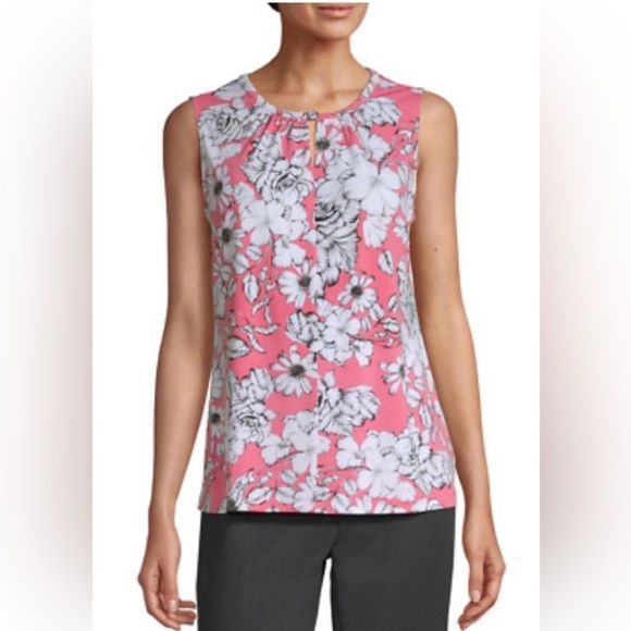 Liz Claiborne Tops - Women’s Liz Claiborne  sleeveless floral top size small
